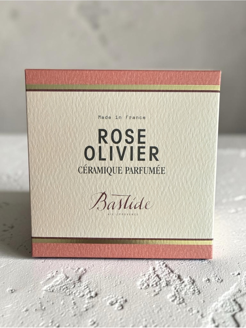 Bastide Céramique Parfumée — Rose Olivier